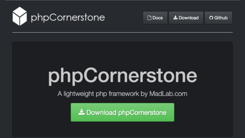 phpCornerstone